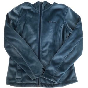blue columbia jacket!